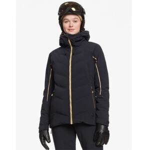 New ROXY Premiere Snow Jacket Heated Ski Coat Women’s SIZE M Warmlink